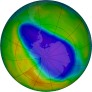Antarctic Ozone 2016-10-07